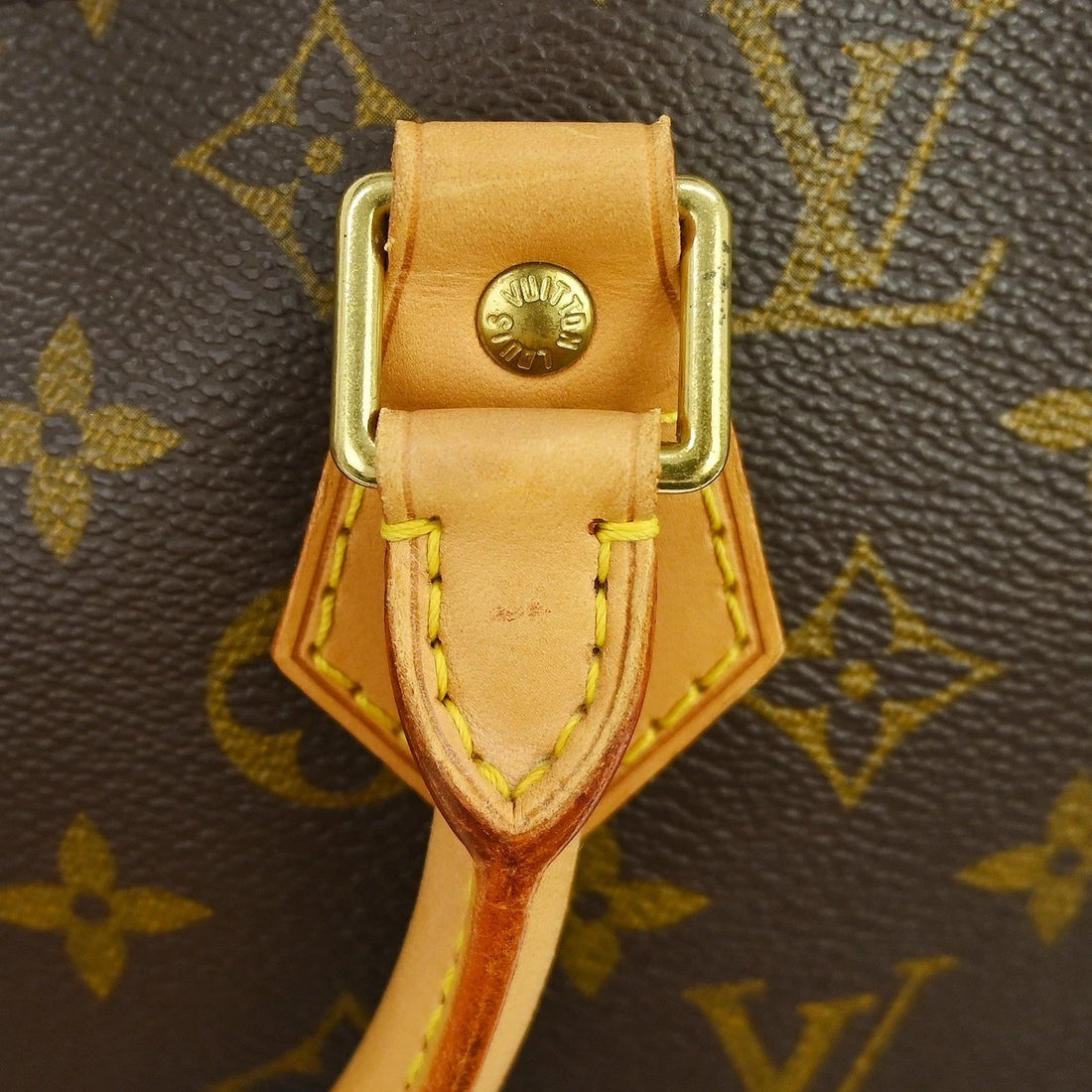 Borsa Louis Vuitton Alma Handbag Vintage in Monogram Canvas Marrone