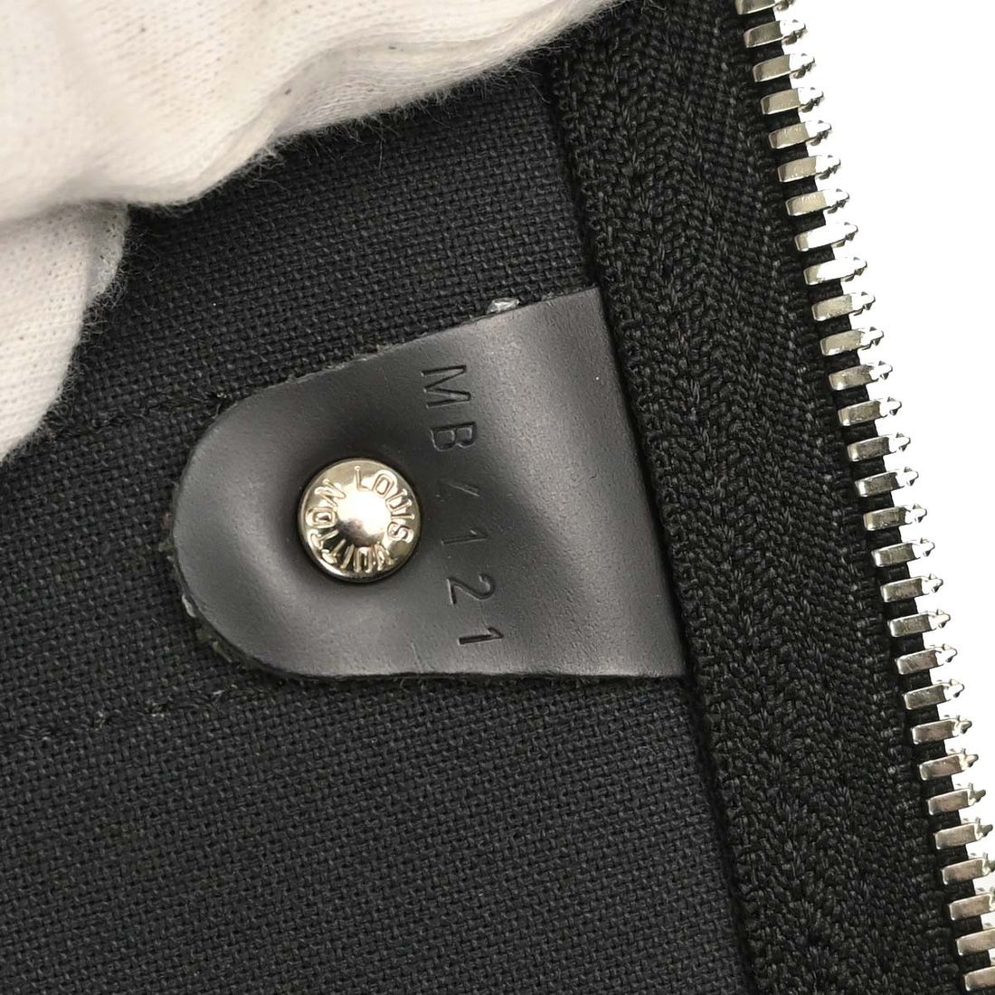 Borsa Louis Vuitton Keepall Bandouliere 55 Vintage in Tela Damier Graphite