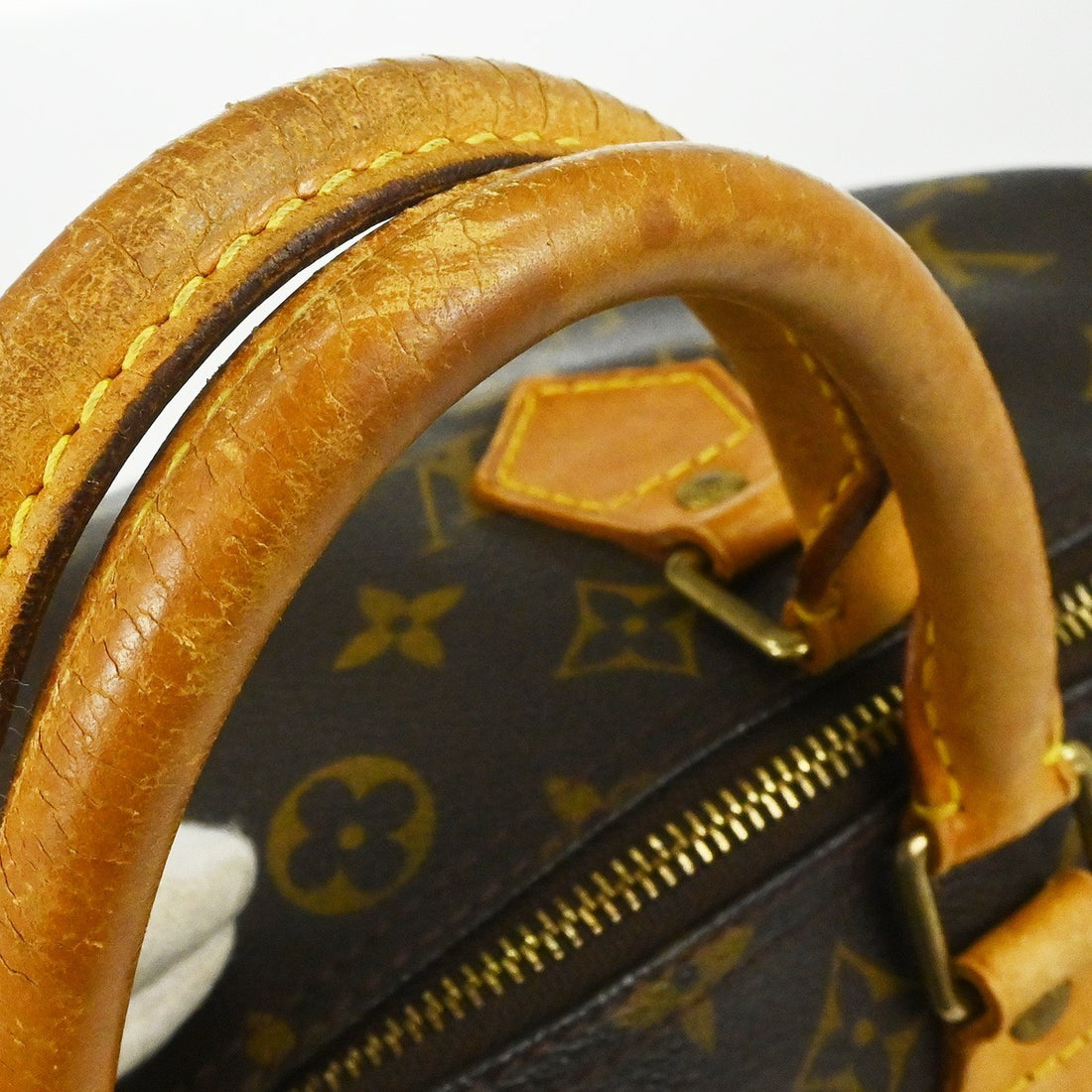 Borsa Louis Vuitton Speedy 30 Vintage in Tela Monogram Marrone — Rif. VI450