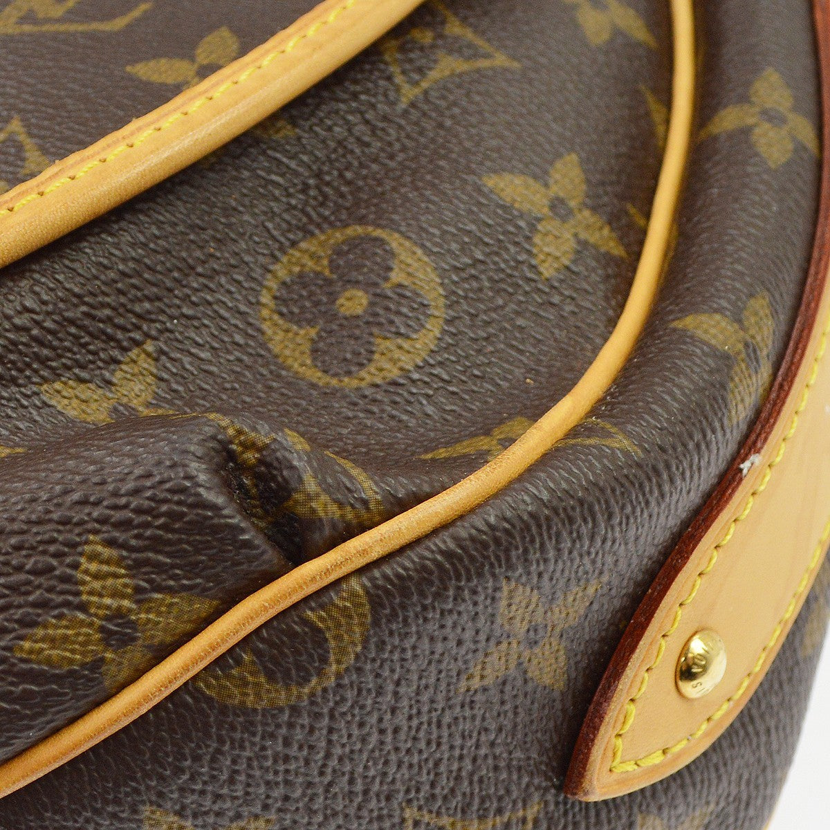 Louis Vuitton Monogram Tulum PM Hobo Handbag Vintage