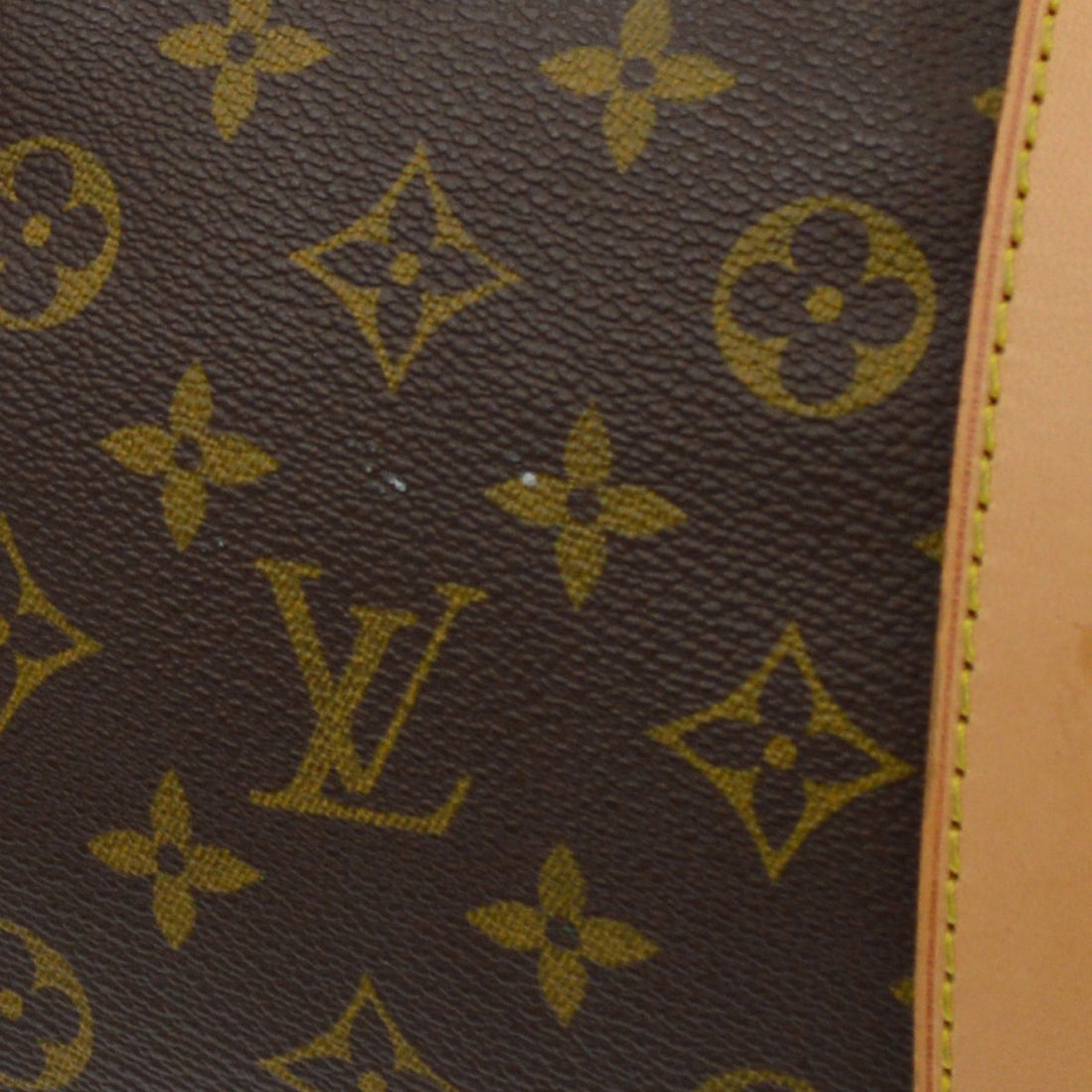 Borsa Louis Vuitton Monogram Keepall Bandouliere 55 Vintage in Monogram Canvas Marrone
