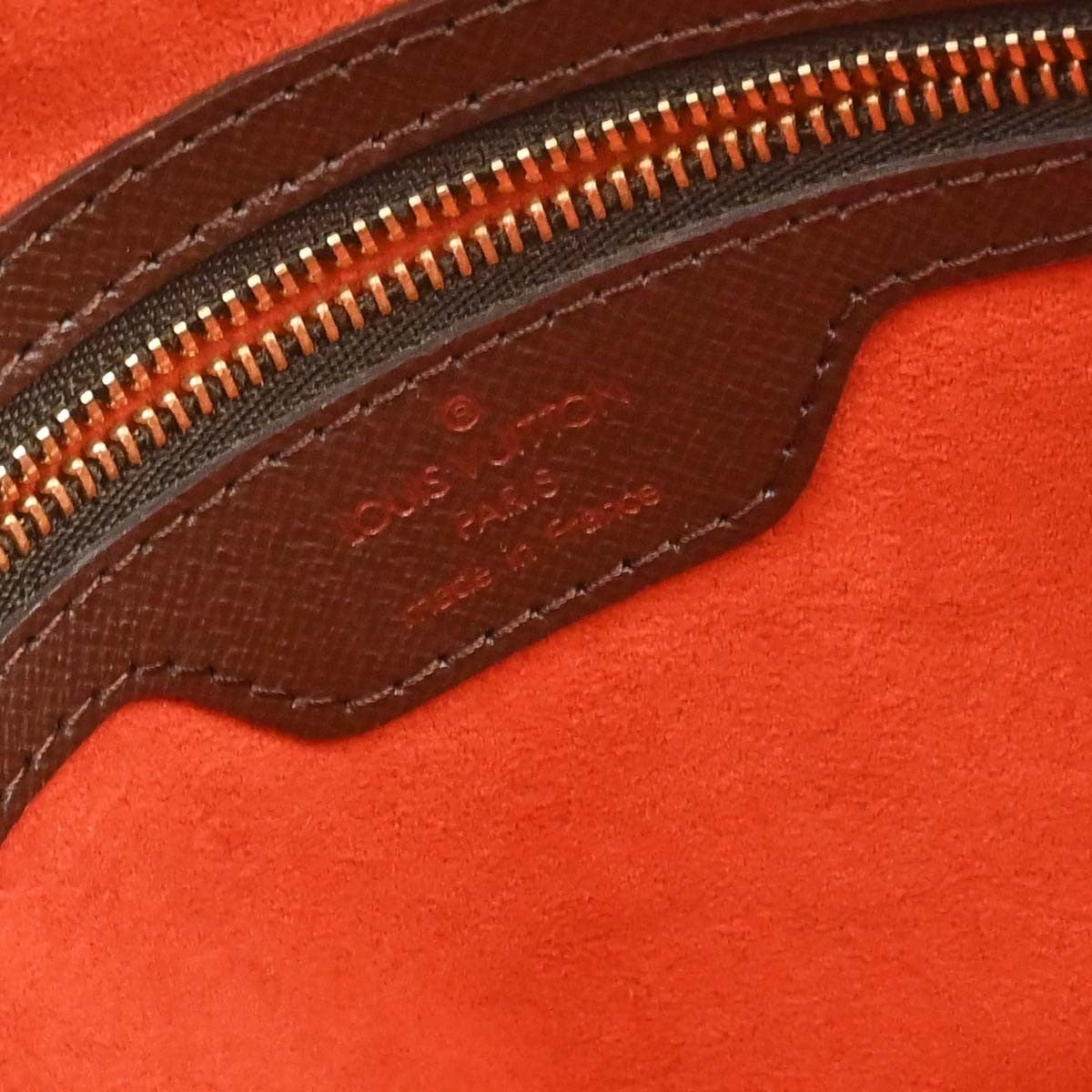 Borsa Louis Vuitton Brera Vintage in Tela Damier Marrone