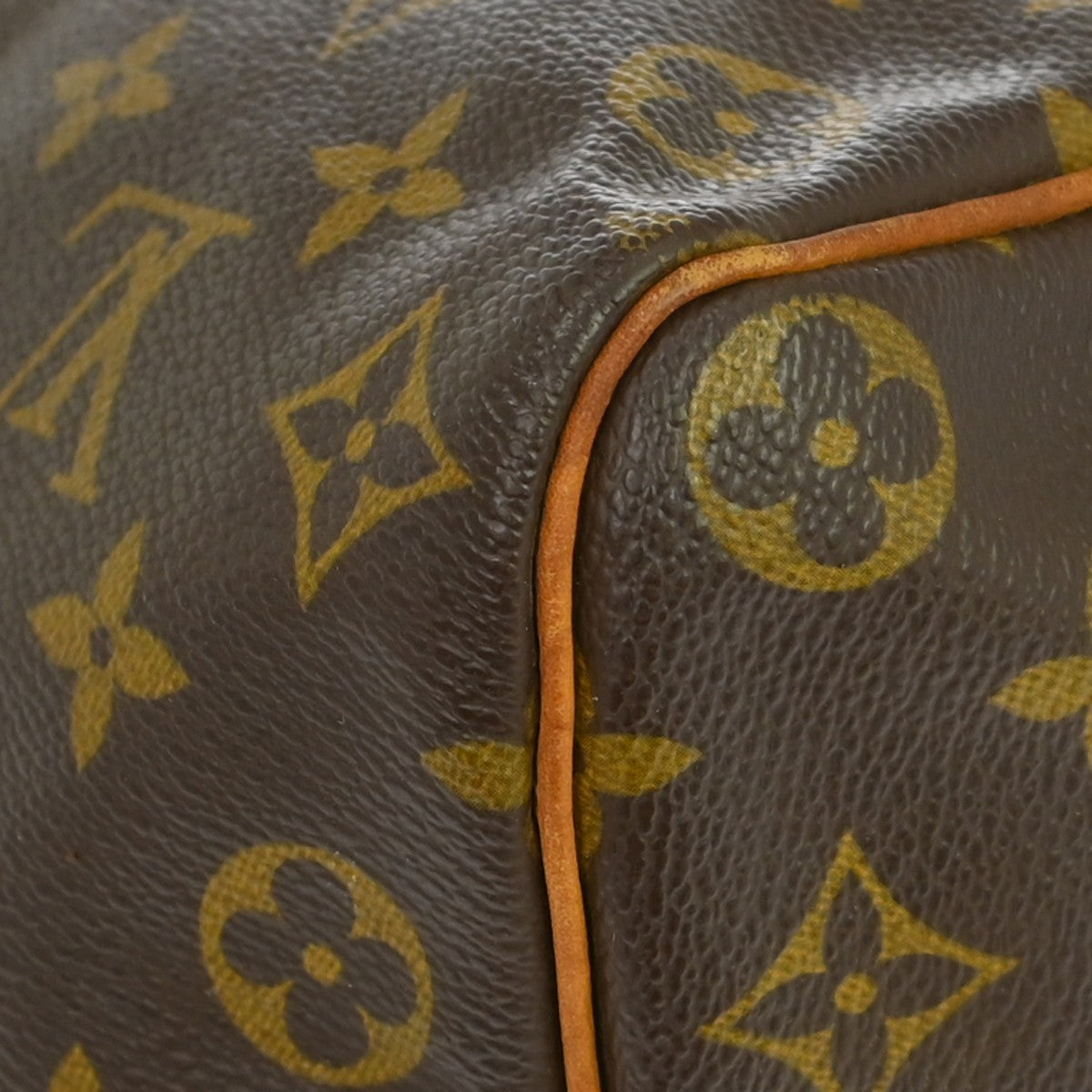 Borsa Louis Vuitton Speedy 35 Vintage in Tela Monogram Marrone