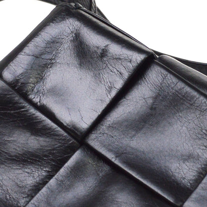 Bottega Veneta Black Intrecciato Candy Cassette Mini Shoulder Bag