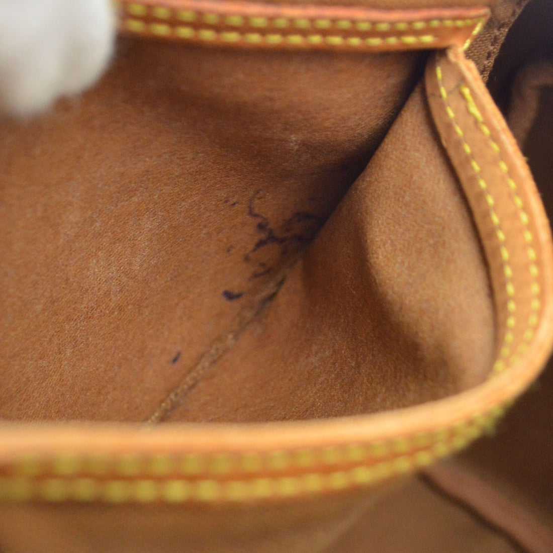 Borsa Louis Vuitton Speedy 30 Vintage in Tela Marrone