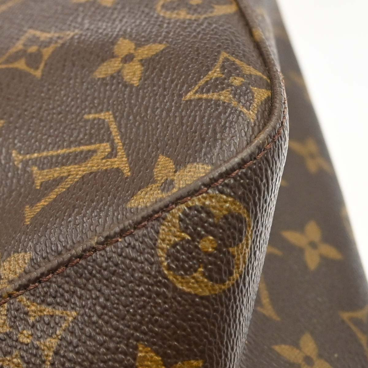 Borsa Louis Vuitton Looping GM Vintage in Tela Monogram Marrone
