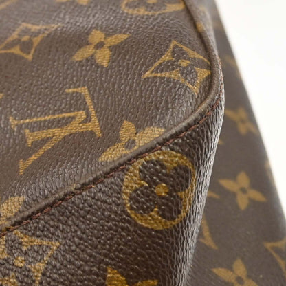 Borsa Louis Vuitton Looping GM Vintage in Tela Monogram Marrone