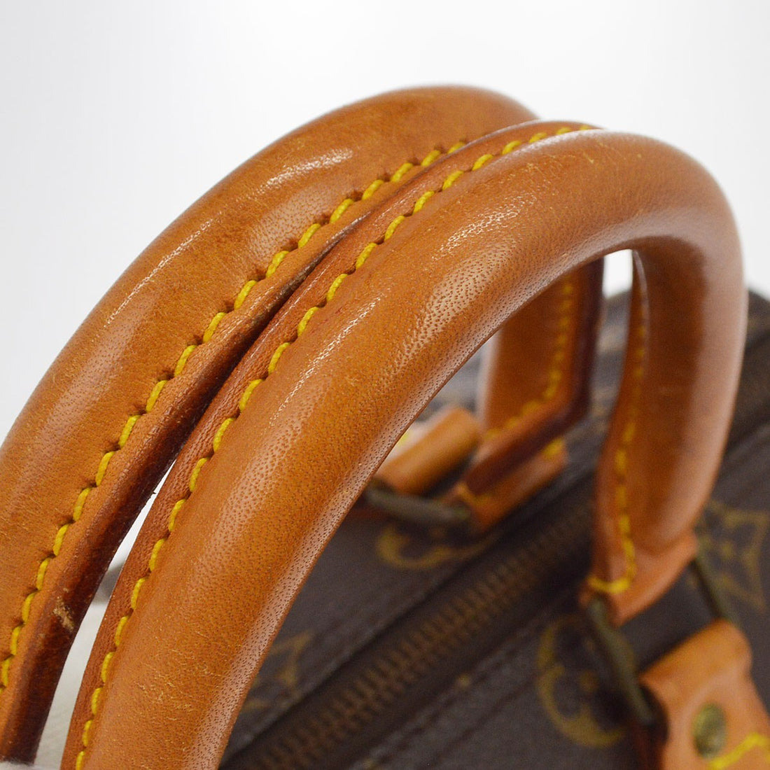 Borsa Louis Vuitton Speedy 25 Vintage in Pelle e Tela Monogram Marrone