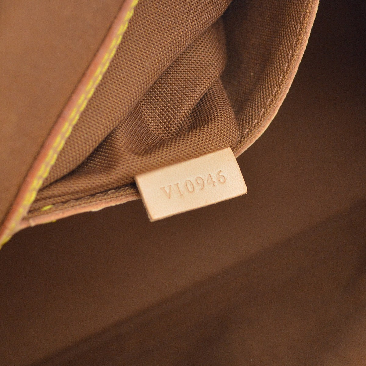 Louis Vuitton Alma Handbag Monogram