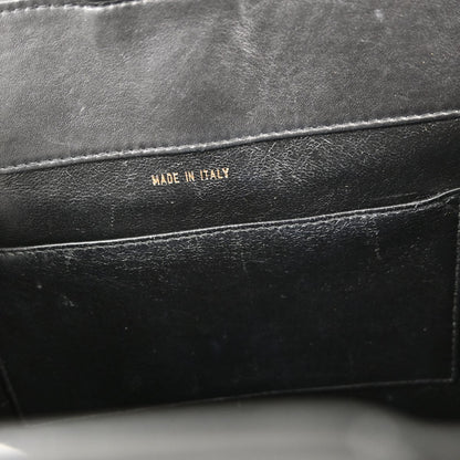 Borsa Chanel Tortoiseshell Vintage in Pelle di Vitello Nera