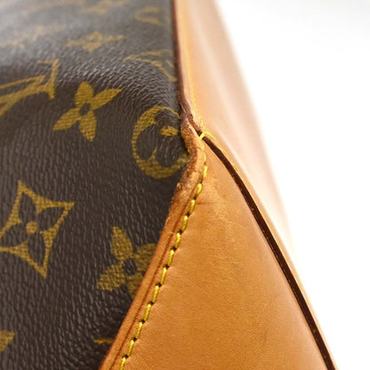 Borsa Louis Vuitton Cabas Mezzo Vintage in Tela Monogram Marrone