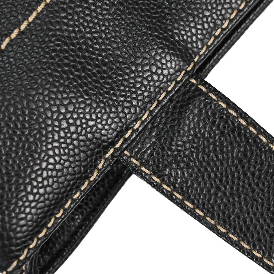 Borsa Chanel Tote 2way Vintage in Pelle di Vitello Nera