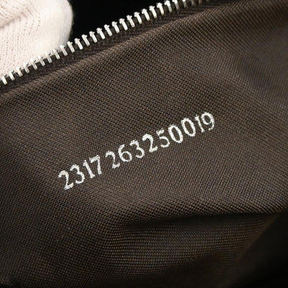 Fendi Brown Canvas Zucca Mamma Baguette Handbag