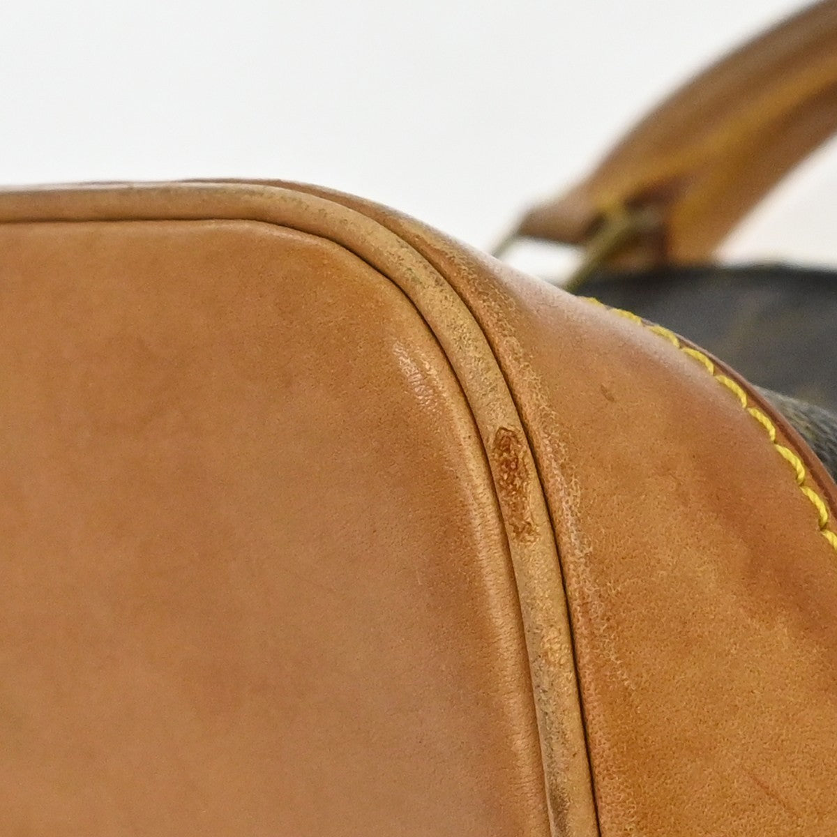 Louis Vuitton Alma Handbag Monogram Autentica