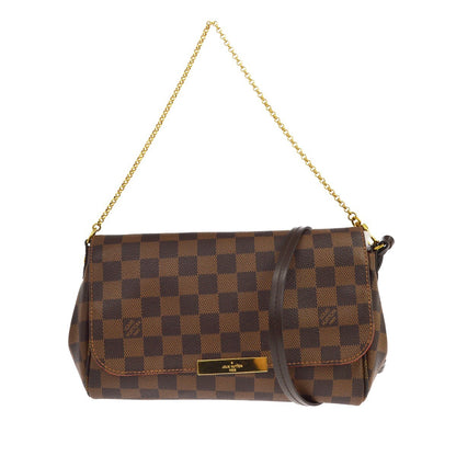 Louis Vuitton Damier Favorite MM Shoulder Bag Vintage