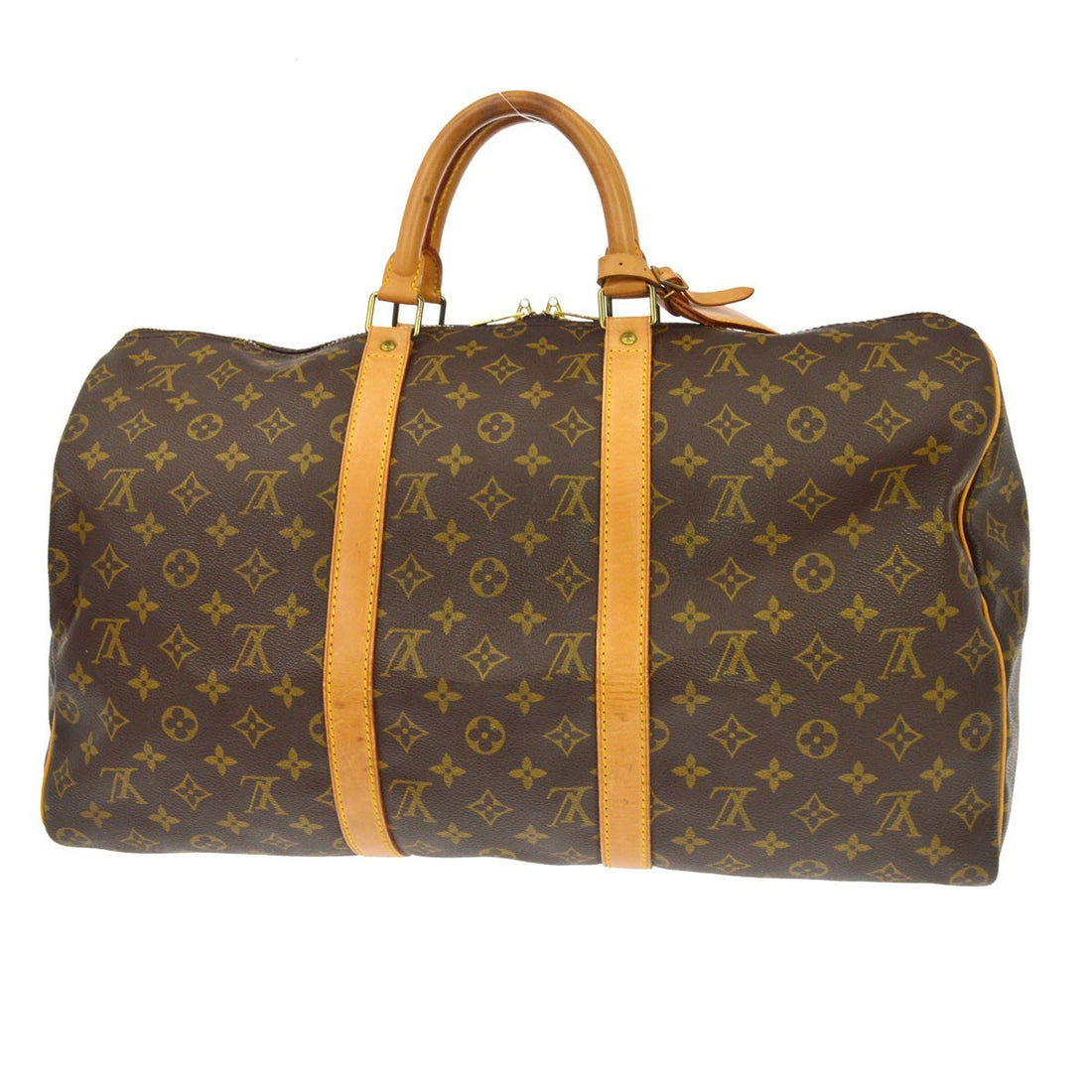 Louis Vuitton Keepall 50 Travel Handbag Monogram Vintage