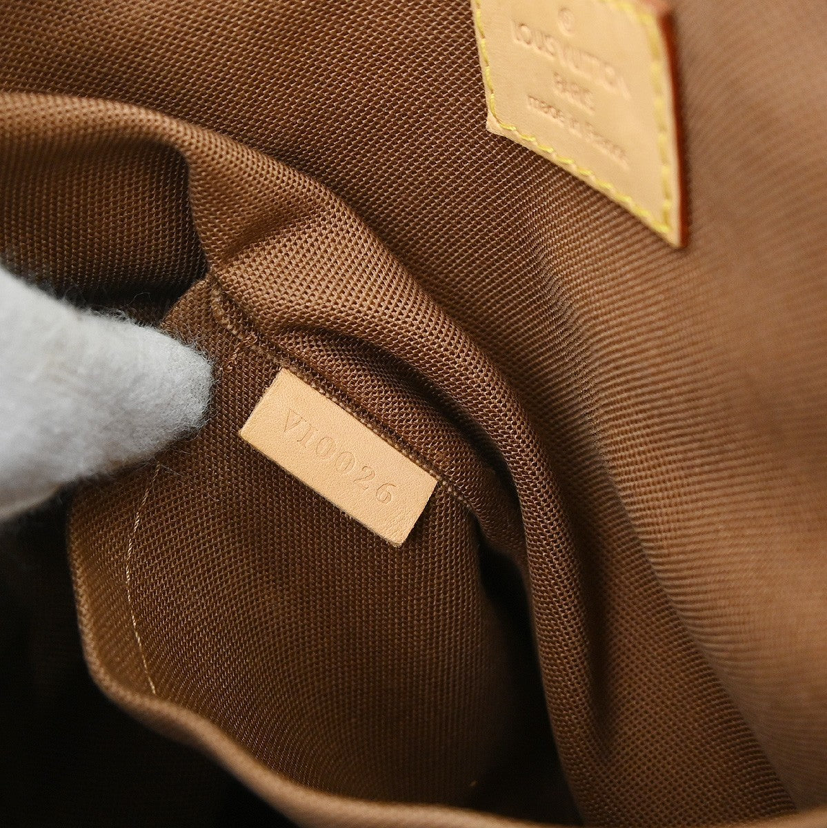 Louis Vuitton Montsouris MM Backpack Vintage in Tela Monogram