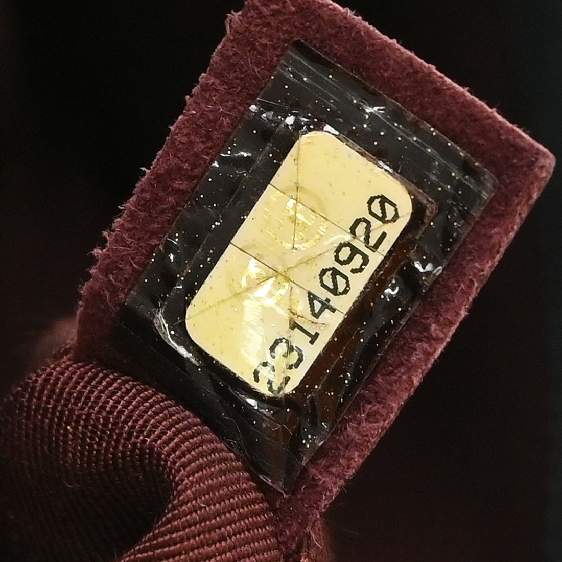 Chanel Boy Medium Chevron in Pelle di Agnello Nero Vintage
