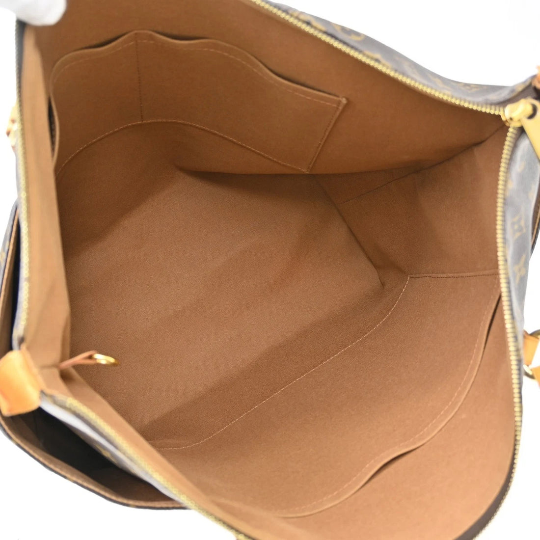 Borsa Louis Vuitton Monogram Totally MM Shoulder Bag Vintage in Monogram Canvas, Leather Marrone