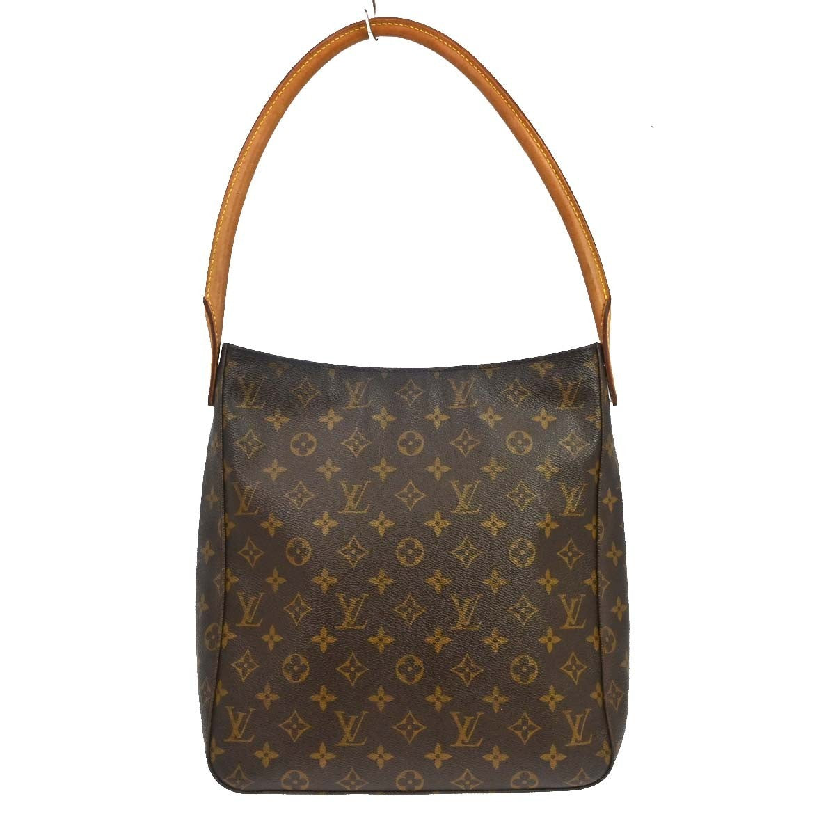 Borsa Louis Vuitton Looping GM Vintage in Tela Monogram Marrone
