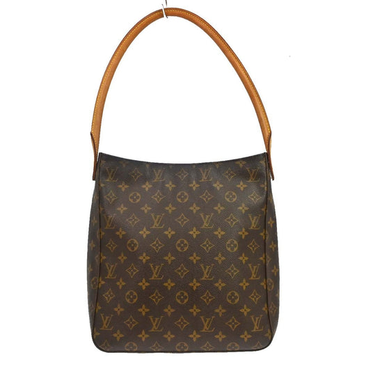 Borsa Louis Vuitton Looping GM Vintage in Tela Monogram Marrone