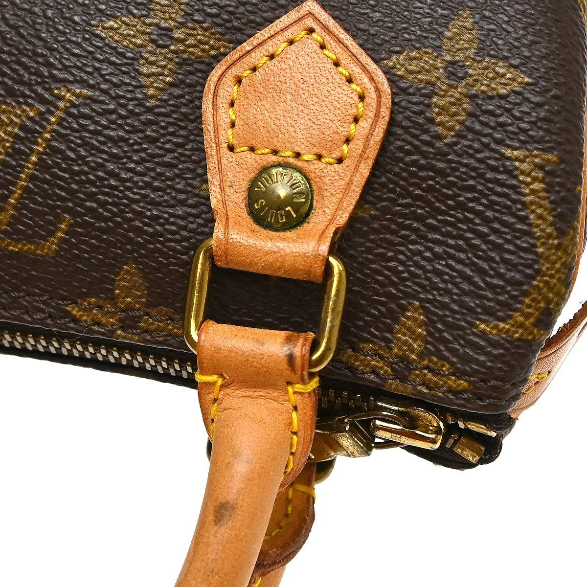 Louis Vuitton Mini Speedy Handbag Monogram