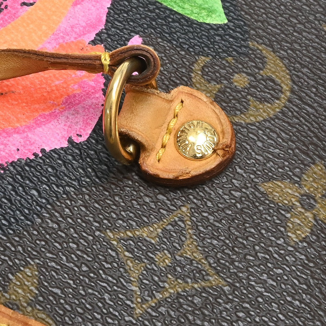 Borsa Louis Vuitton Neverfull MM Vintage in Tela Monogram con Interno Rosa