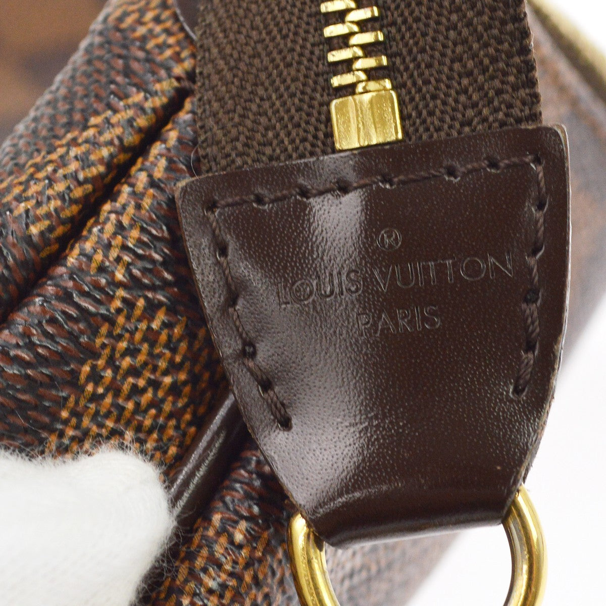 Louis Vuitton Damier Eva 2way Chain Handbag Vintage