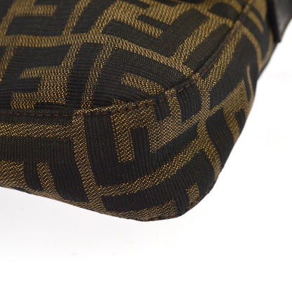 Fendi Brown Zucca Baguette Handbag