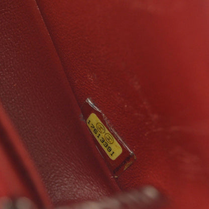 Borsa Chanel Single Flap Vintage in Pelle di Agnello Rossa