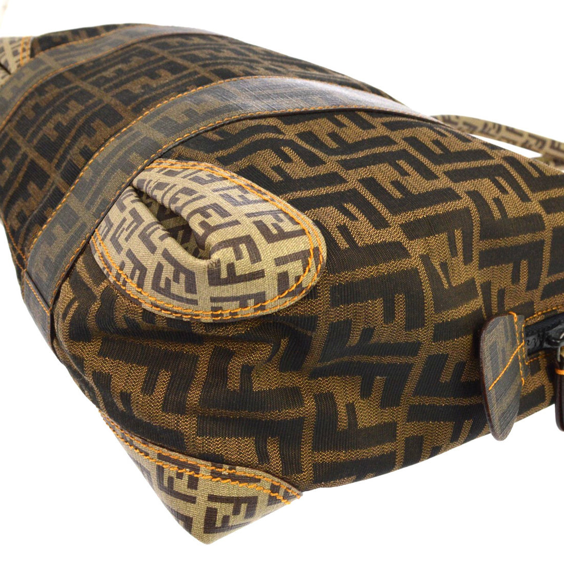 Borsa Fendi Zucca Tote Grande Vintage in Tela Tabacco