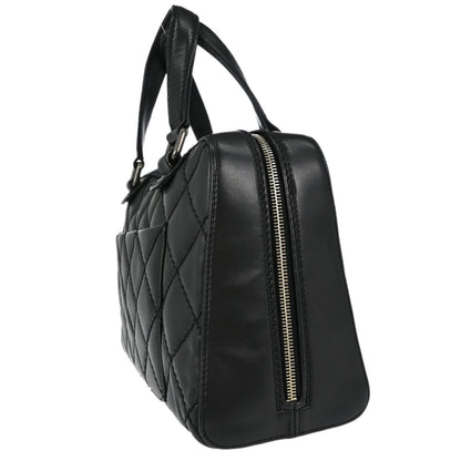 Borsa Chanel Wild Stitch Vintage in Pelle di Vitello Nera
