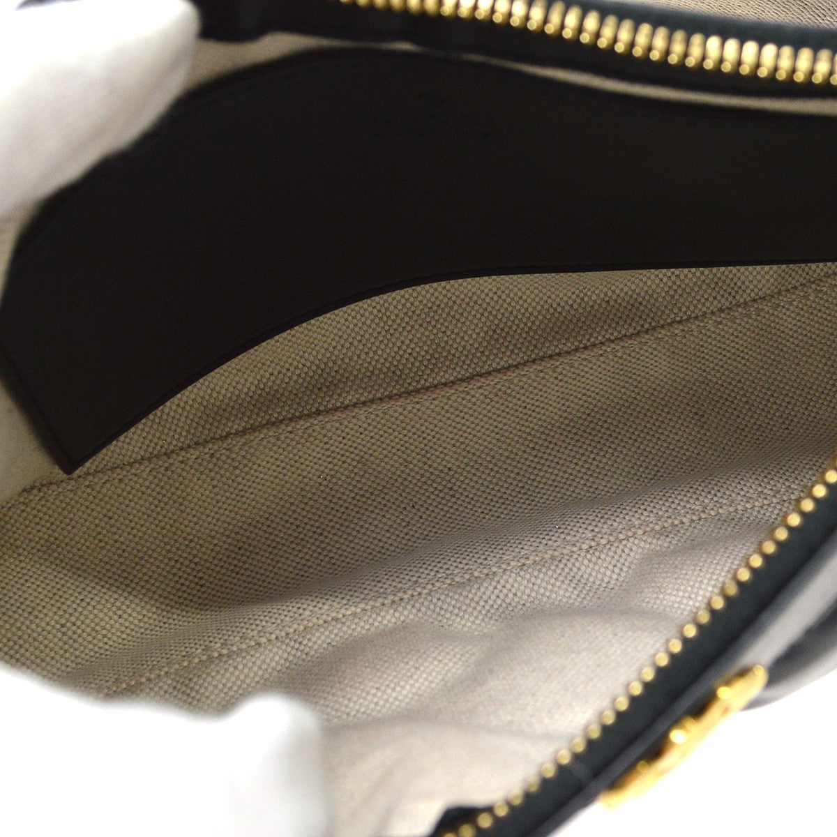 Gucci Black GG Leather 2way Handbag