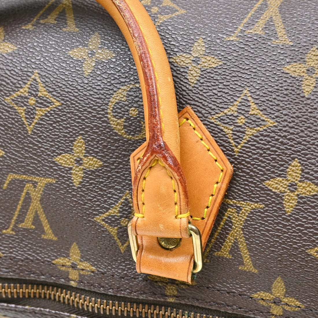 Borsa Louis Vuitton Speedy 40 Vintage in Tela Monogram e Pelle Marrone — Rif. VI462