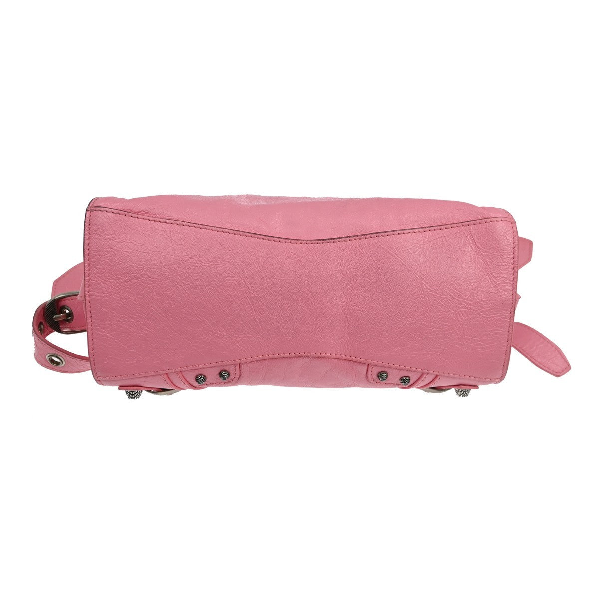Borsa Balenciaga Neo Cagole City XS Vintage in Pelle Rosa