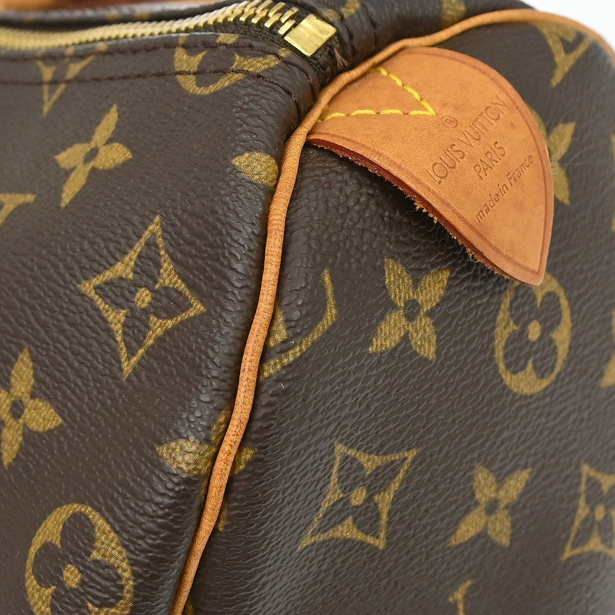 Louis Vuitton Speedy 35 Handbag Purse Monogram Iconica