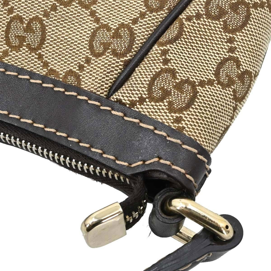 Borsa Gucci GG Sherry Vintage in Tela Beige