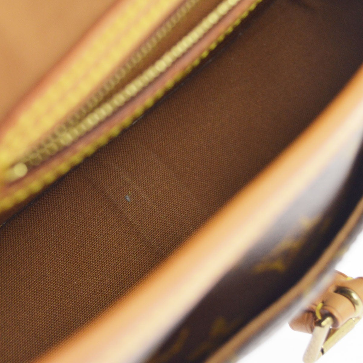 Borsa Louis Vuitton Sologne Vintage in Tela Monogram Marrone