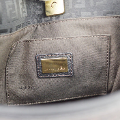 Fendi Zucchino Tote Vintage in Tela Nera