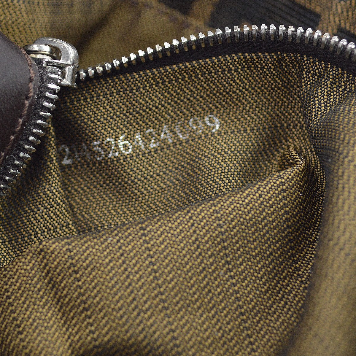 Fendi Brown Zucca Baguette Handbag