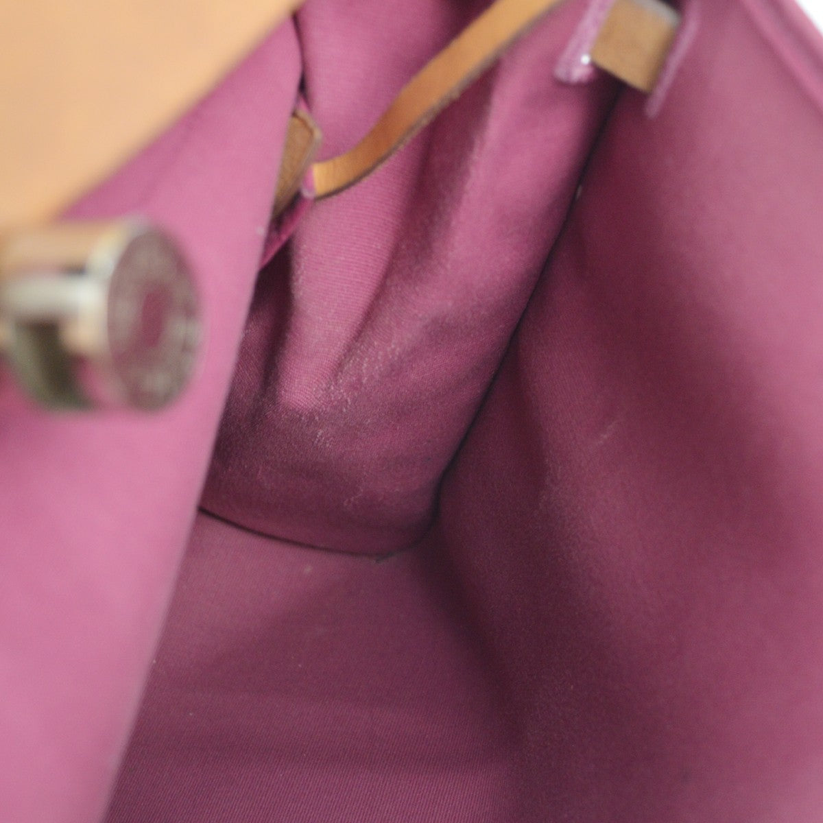 Hermes Rubis Canvas Natural Calfskin Herbag Zip PM