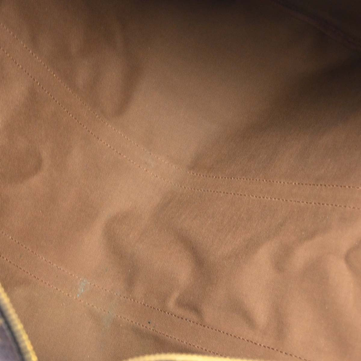 Borsa Louis Vuitton Keepall Bandoulière 60 Vintage in Tela Monogram Marrone