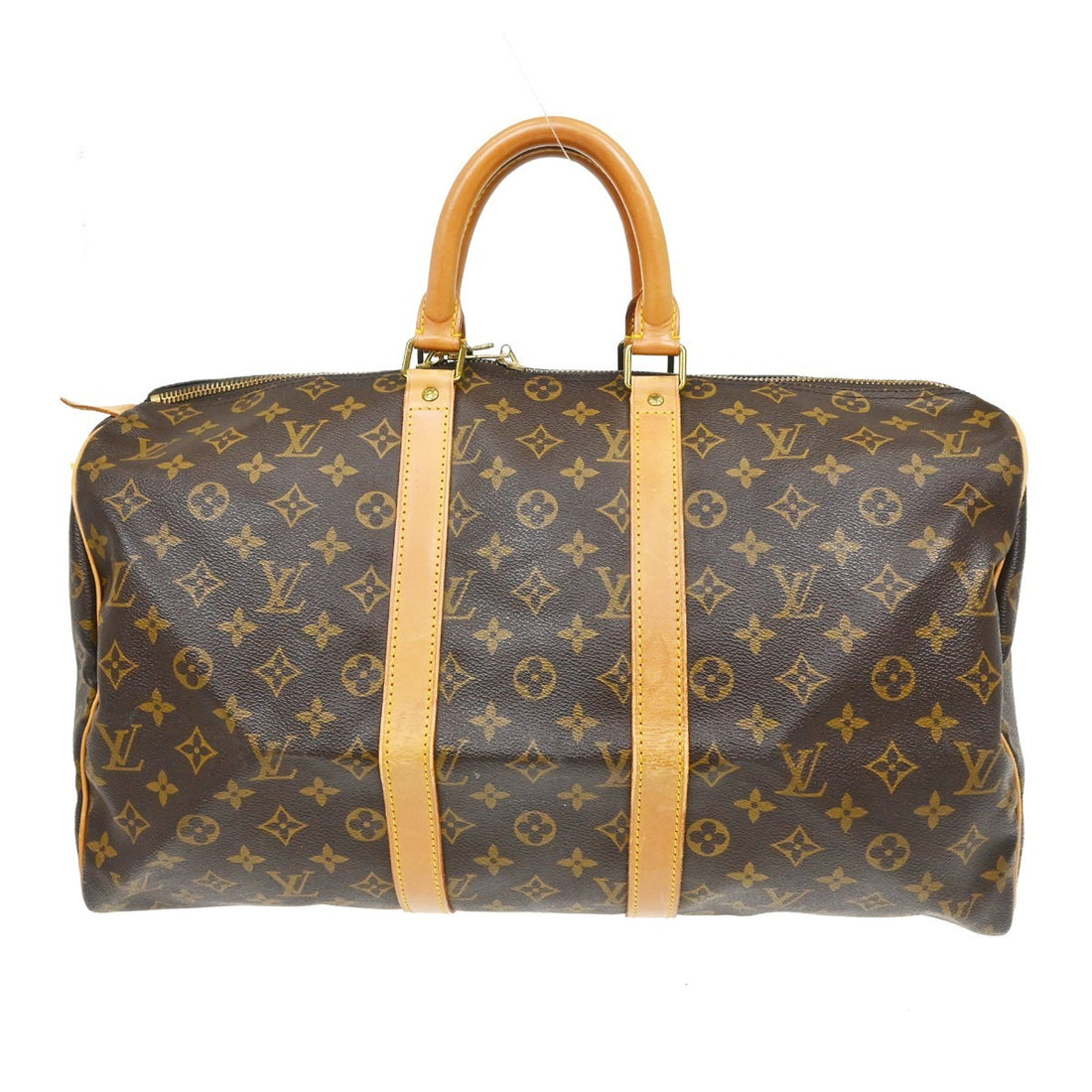 Louis Vuitton Keepall 45 Duffle Handbag Monogram Vintage
