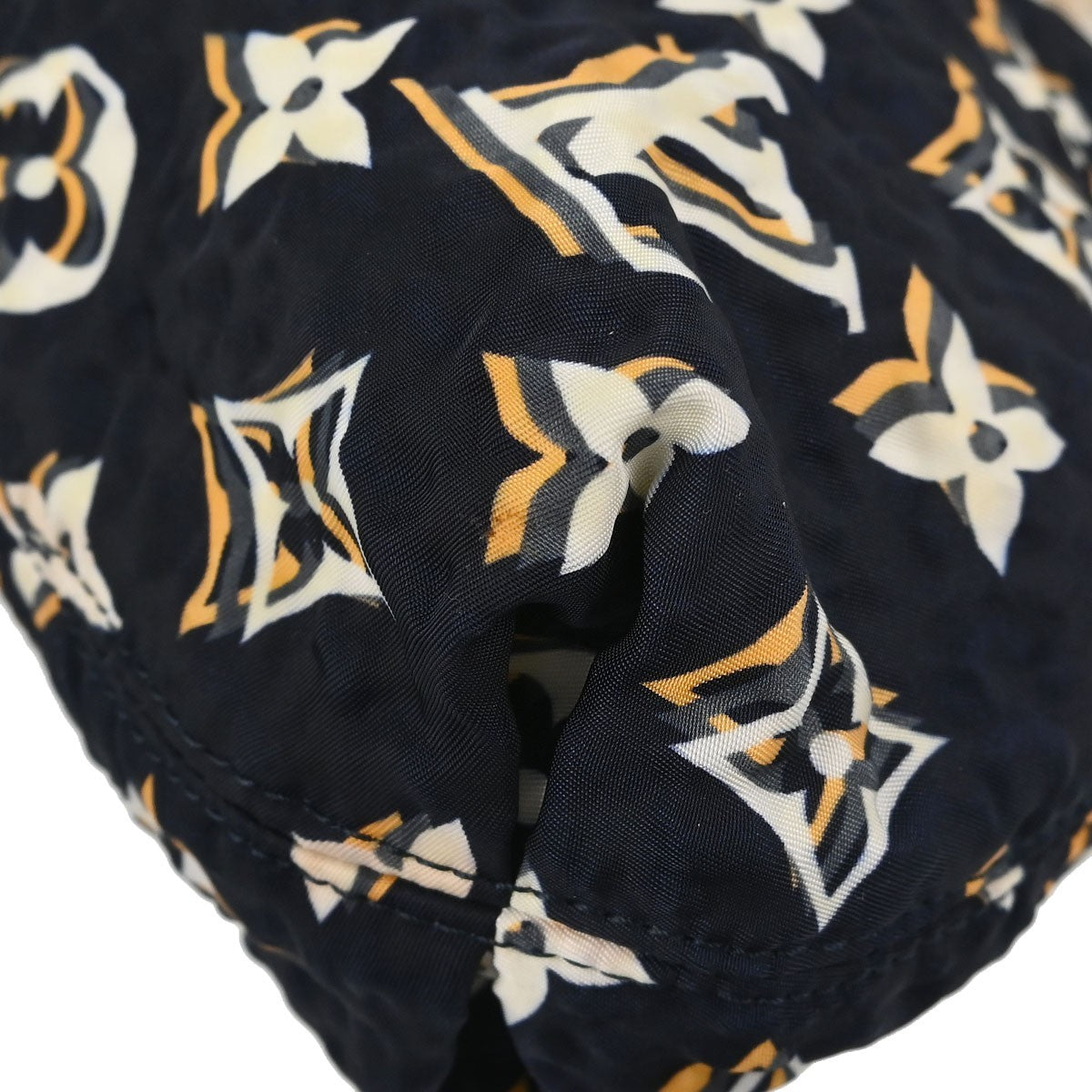 Louis Vuitton Navy Cruise Bulles PM Handbag Vintage