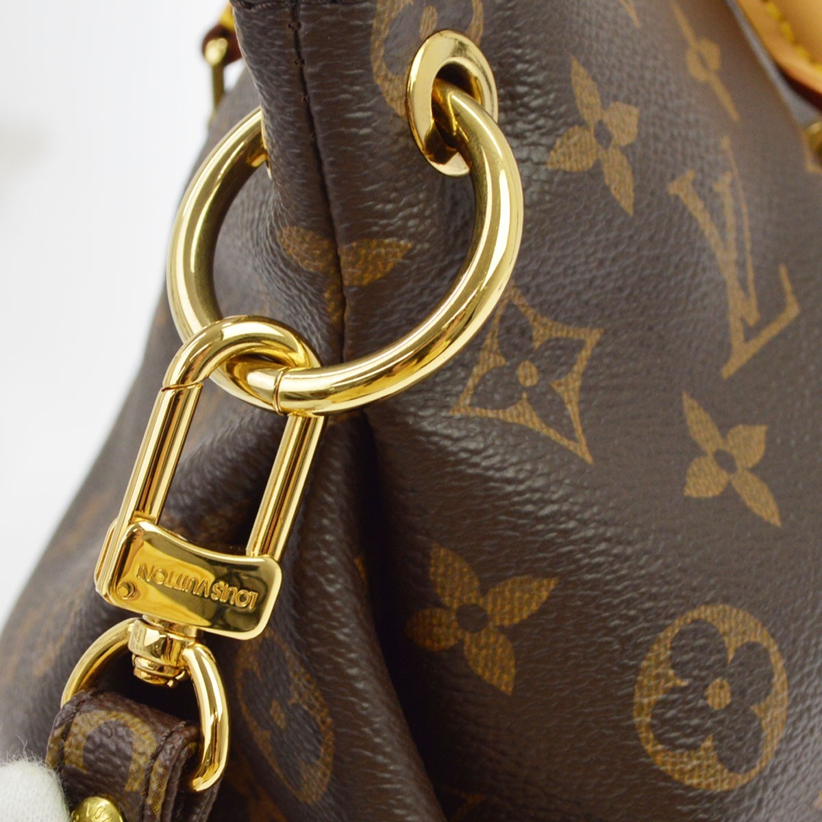 Louis Vuitton Saffron Monogram Pallas 2way Handbag