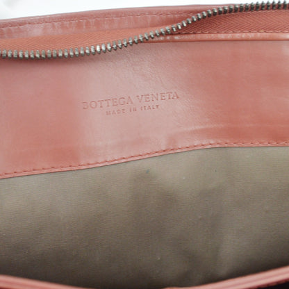 Bottega Veneta Intrecciato Briefcase Vintage in Pelle Argilla
