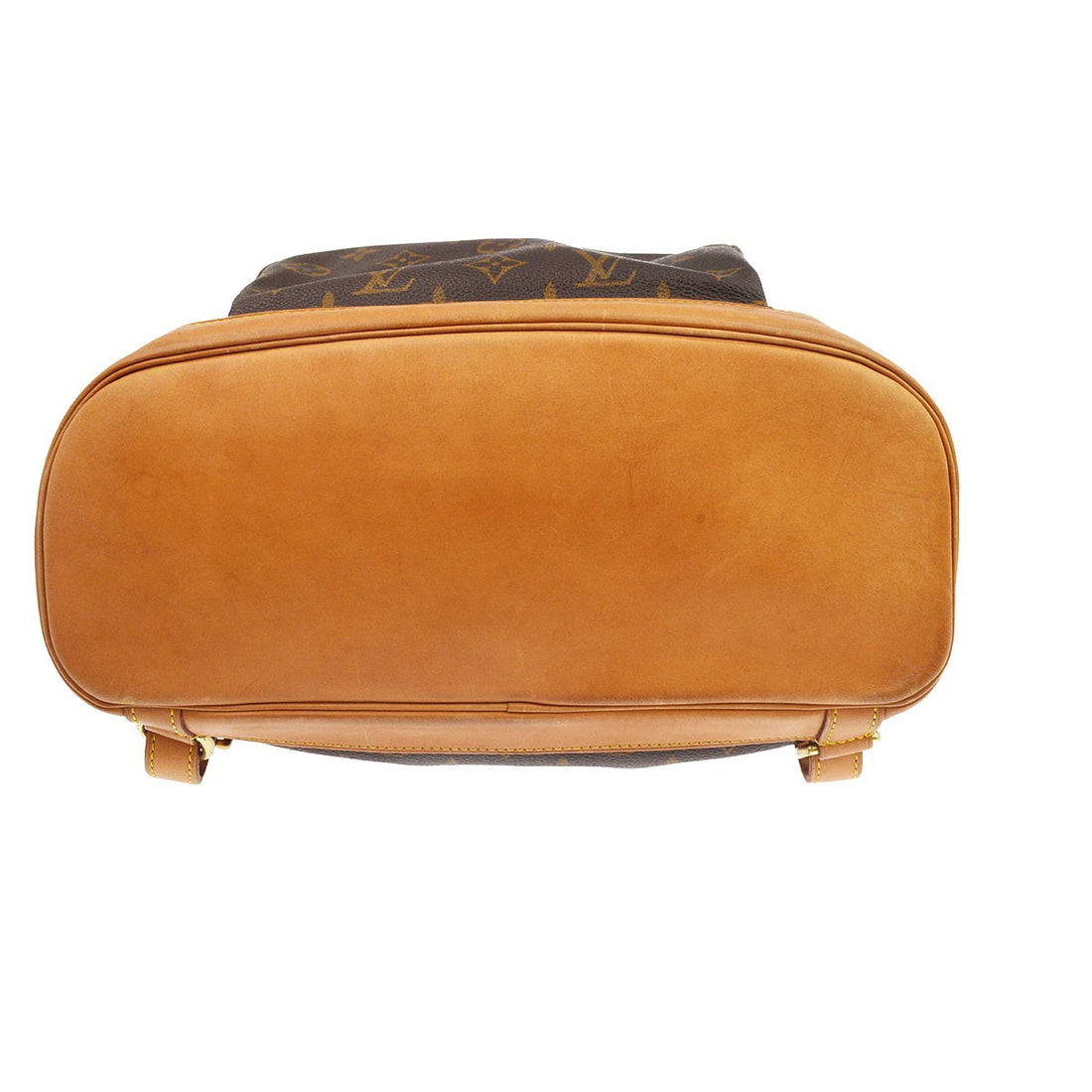 Borsa Louis Vuitton Montsouris GM Vintage in Tela Monogram e Pelle Marrone