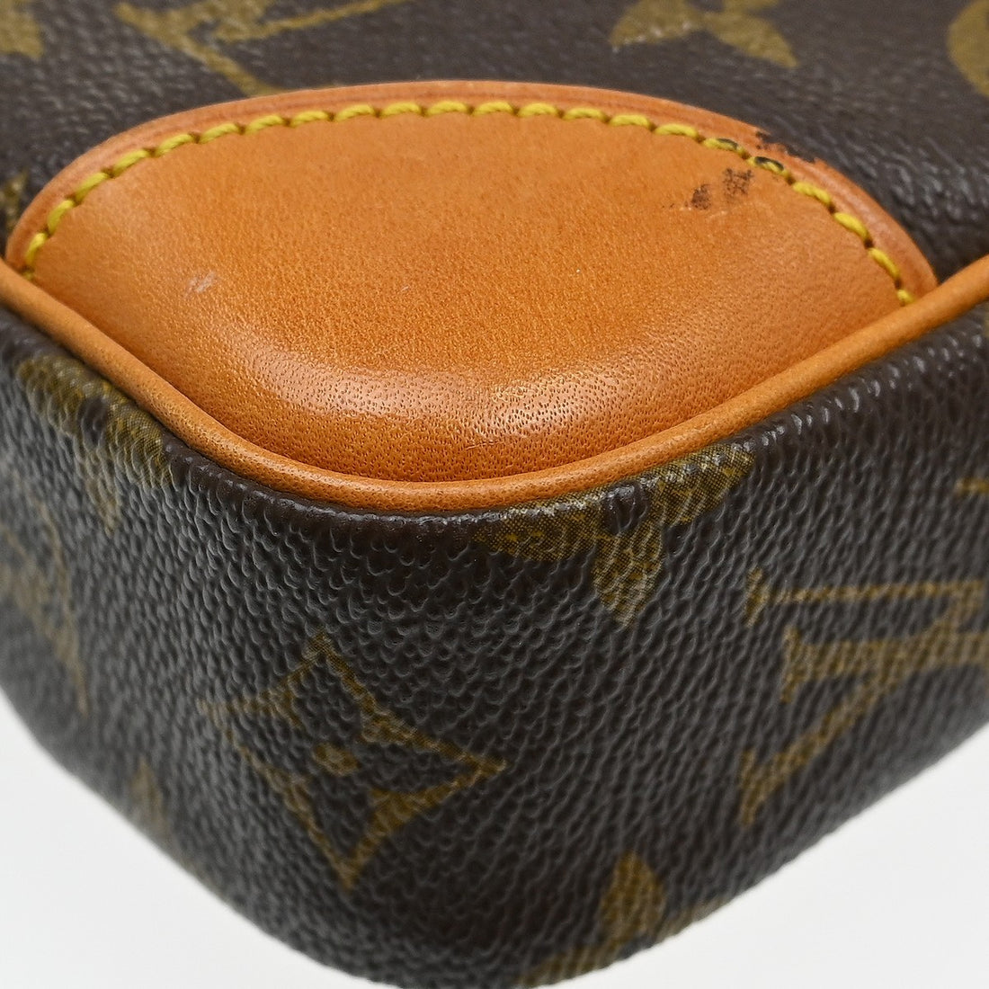 Pochette Louis Vuitton Marly Dragonne GM Vintage in Tela Monogram