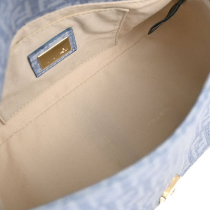 Borsa Fendi Zucchino Vintage in Tela Blu
