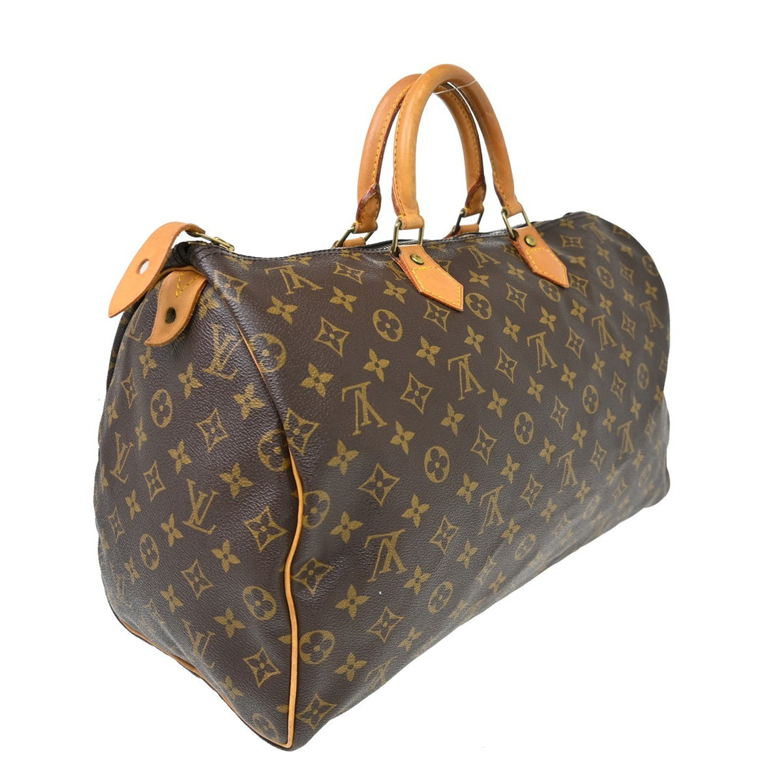 Borsa Louis Vuitton Speedy 40 Vintage in Tela Monogram e Pelle Marrone — Rif. VI462